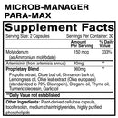 microb-manager para-max quicksilver scientific supplement facts