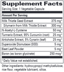 milk thistle complex progressive labs supplement facts