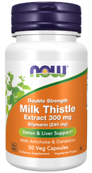 silymarin double strength 300 mg (now foods)