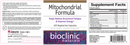 mitochondrial formula capsules bioclinic naturals label