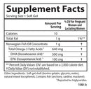 mom's dha carlson labs supplement facts