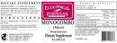 monocombo ecological formulas label