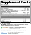 mood food ES (xymogen) supplement facts
