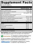 mood food ES (xymogen) supplement facts