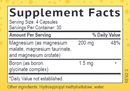 morning magnesium smidge supplement facts