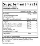 motilityboost for men (fairhaven health) supplement facts