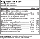 multi-mineral complex sfi health supplement facts