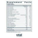 multi-nutrients citrate malate vital nutrients supplement facts