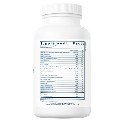 Multi-Nutrients 5 Ultra Antioxidant Formula Vital Nutrients