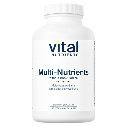 Multi-Nutrients No Iron & Iodine Vital Nutrients