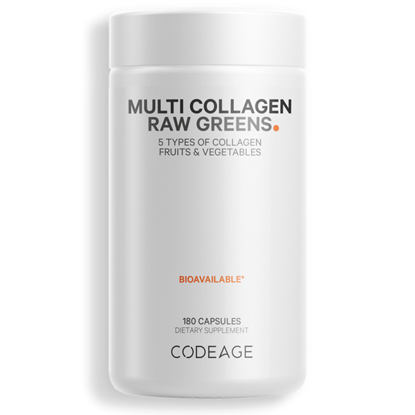 Multi Collagen + Raw Greens (Codeage)