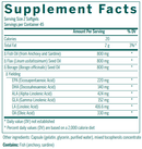 multi EFA capsules genestra supplement facts