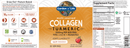 multi sourced collagen turmeric garden of life label