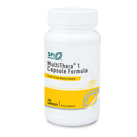 MultiThera 1 Capsule Formula Iron-Free SFI Health