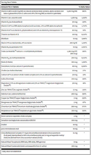 multithera 1 iron-free tablets sfi health supplement facts