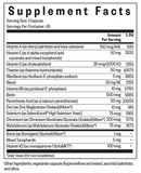 multivitamin one sensitive seeking health supplement facts