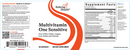 multivitamin one sensitive seeking health label