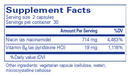 muscle repair+ (pure encapsulations) supplement facts