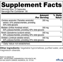 mushroom complex sap (nfh nutritional fundamentals) supplement facts