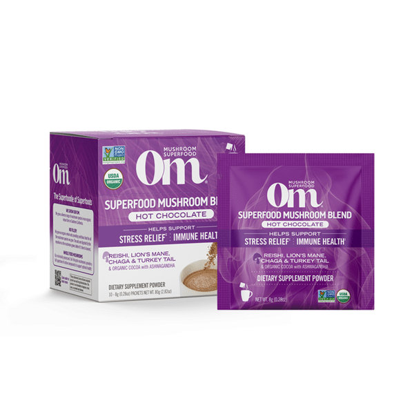 mushroom hot chocolate packets (om mushrooms)