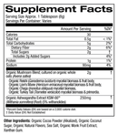 mushroom hot chocolate packets (om mushrooms) supplement facts