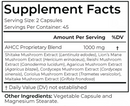 mushroom king bio essence health science supplement facts