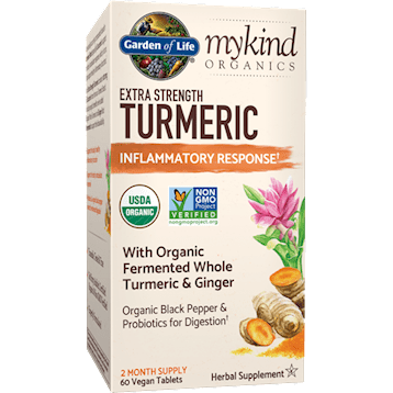 MyKind Organics Extra Strength Turmeric (Garden of Life) 60ct