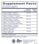 mycopro 5 (professional health products) supplement facts