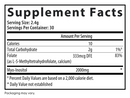 myo-folate drink mix for fertility fairhaven health supplement facts