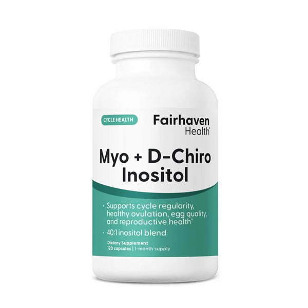 myo + d-chiro inositol capsules (fairhaven health)