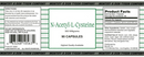 n-acetyl-l-cysteine 500 mg montiff label