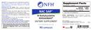 buy nac sap (nfh nutritional fundamentals)