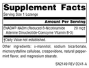 nadh peppermint (source naturals) supplement facts