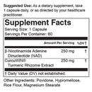 nad+ (nutritional frontiers) supplement facts