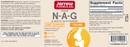 nag 700 mg jarrow formulas label