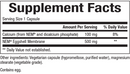 nem eggshell membrane bioclinic naturals supplement facts