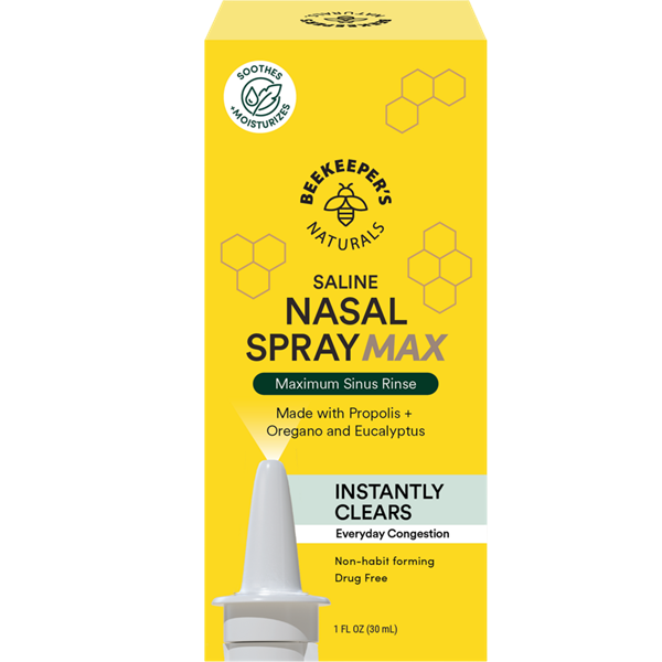 nasal spray max beekeeper's naturals