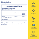 natal choline ritual supplement facts