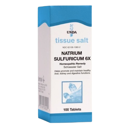 natrium sulfuricum 6x salt unda
