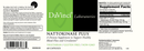 nattokinase plus davinci labs label