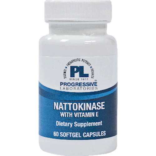 Nattokinase w/ Vitamin E (Progressive Labs)