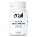 natural beta carotene vital nutrients