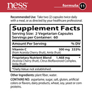 natural c formula 11 ness enzymes supplement facts