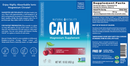 calm cherry natural vitality label