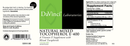 natural mixed tocopherol e 400 davinci labs label