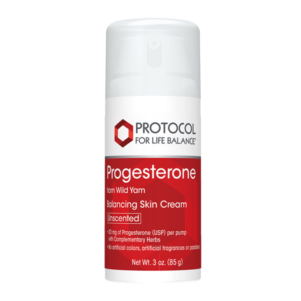 progesterone from wild yam unscented protocol for life balance