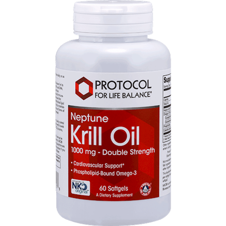 Neptune Krill Oil 1000 mg (Protocol for Life Balance)