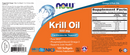 krill oil 500 mg (now foods) label