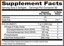 krill oil 500 mg (now foods) supplement facts