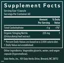 nettle leaf (gaia herbs) supplement facts